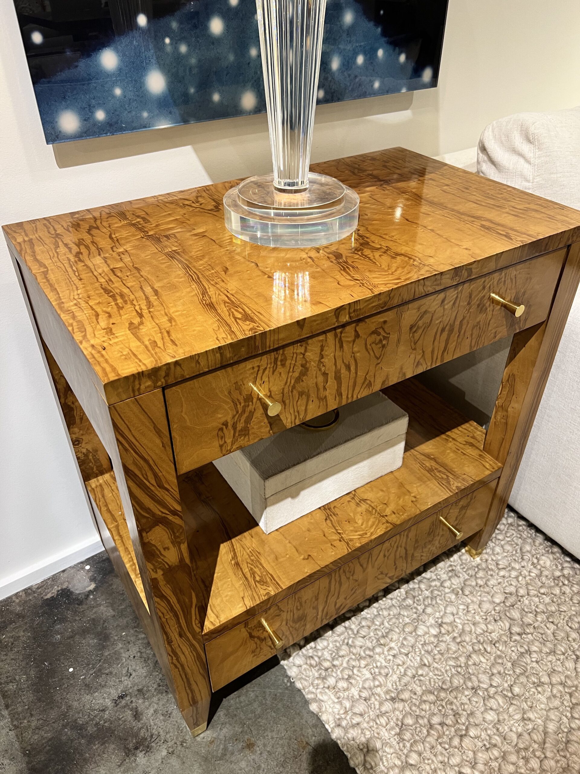 Modern History Olive Ash Nightstand