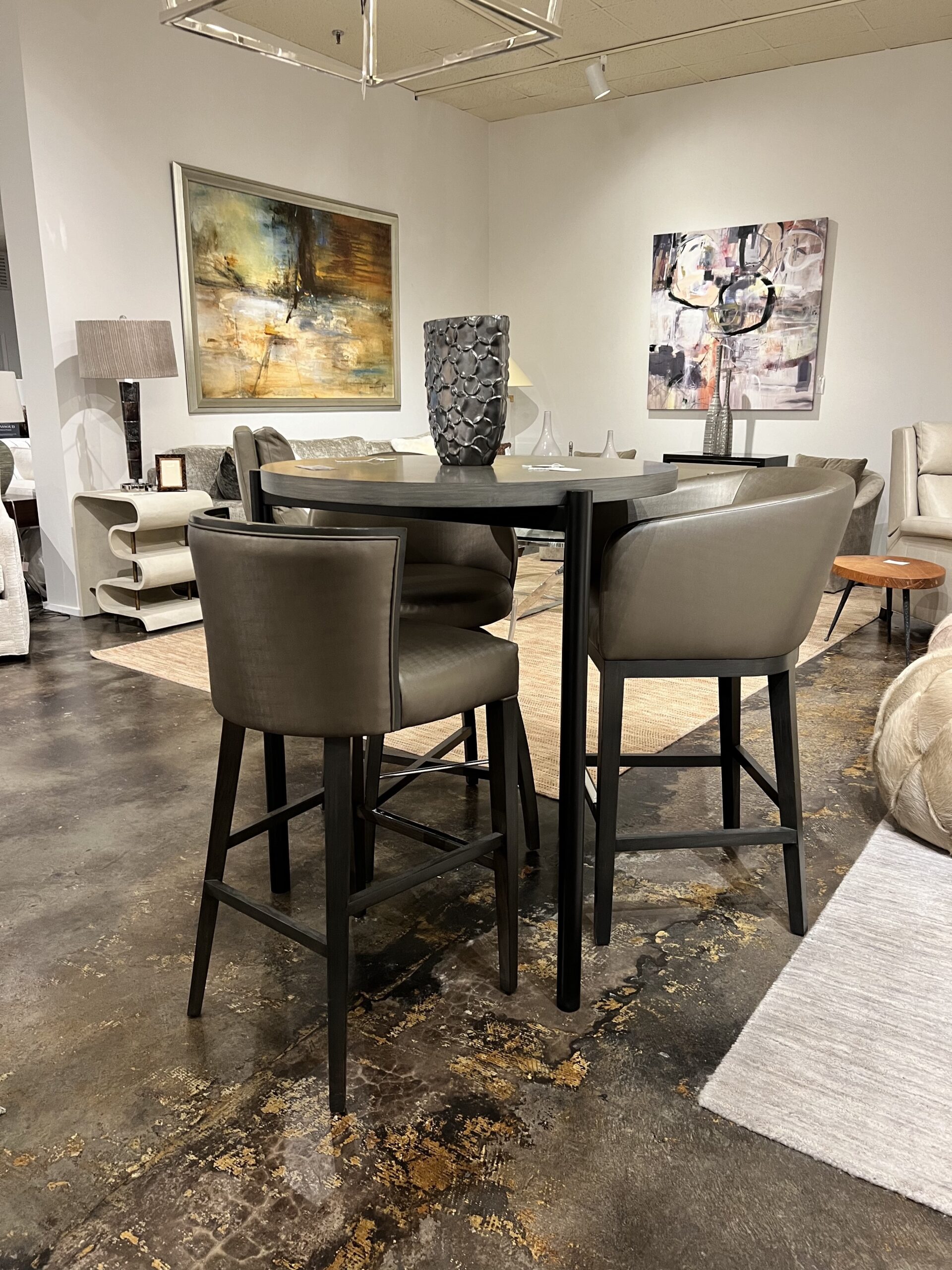 Tokyo Bar Table with 3 barstools (set) | RETAIL: $14,159
SALE: $3,999