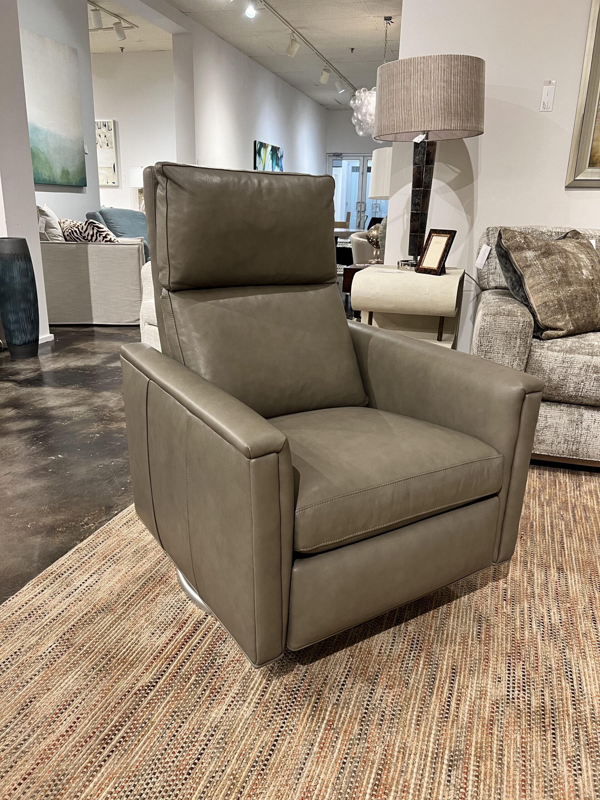 Hancock & Moore Milo Swivel Recliner